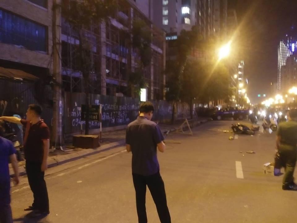 Nguyên nhân thanh sắt từ tòa nhà đang xây rơi chết người đi đường-3