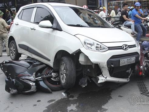 Tai nạn chết người, cầu Nhật Tân ùn tắc trong đêm-5