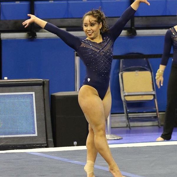 Nữ VĐV thể dục nhịp điệu gây chấn động nước Mỹ với tiết mục dự thi đạt điểm tuyệt đối-2