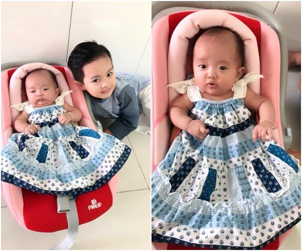 Sinh non 2,2kg thế mà chỉ sau 3 tháng, tiểu công chúa nhà Khánh Thi dễ thương không nhận ra-3