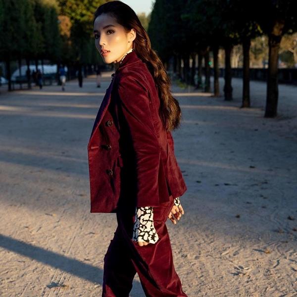 Kỳ Duyên sang chảnh với đồ hiệu tại Tuần lễ thời trang Paris-3