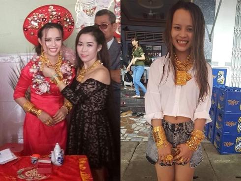 Cô dâu Kiên Giang được trao 129 cây vàng trong ngày cưới