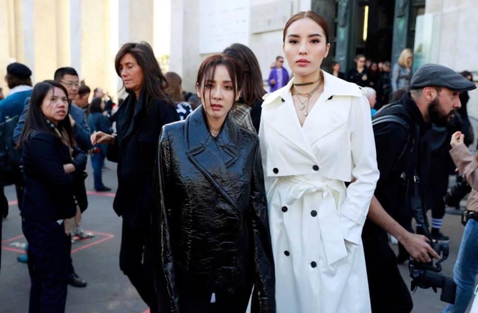 Hội ngộ ở Paris Fashion Week, Kỳ Duyên đánh sập mỹ nhân không tuổi Dara cả thần thái lẫn vóc dáng-1