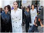 Dara trùm khăn kín mít vẫn sang chảnh vô đối tại Paris Fashion Week-8