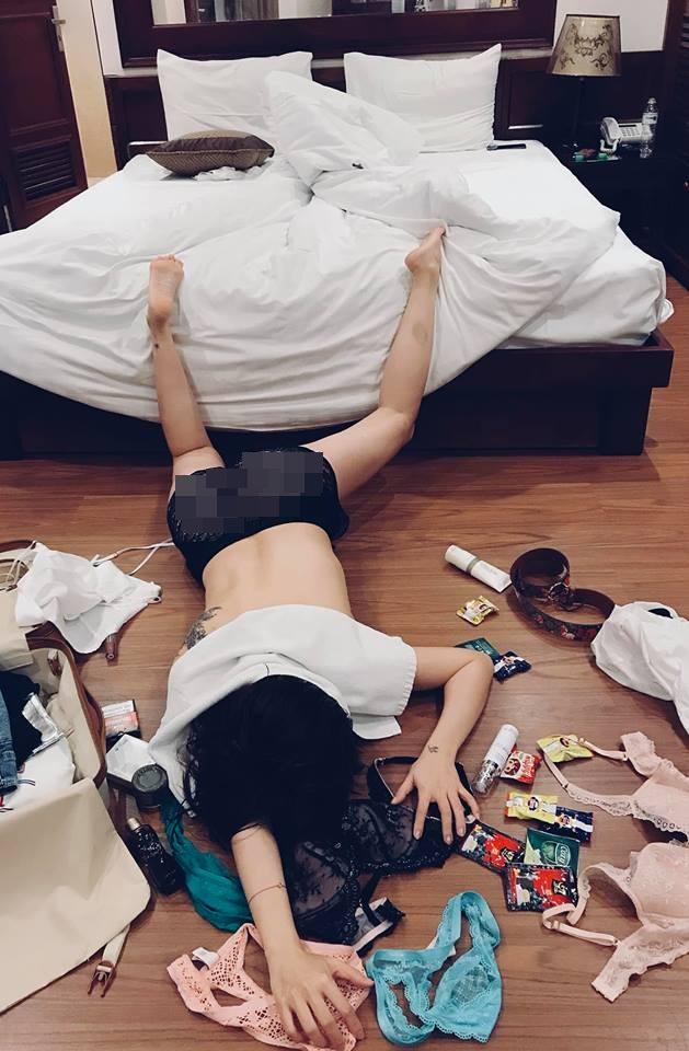 Chẳng những bắt kịp trào lưu ngã sấp mặt, Pha Lê còn... ngã mạnh đến mức tung tóe hết nội y-3