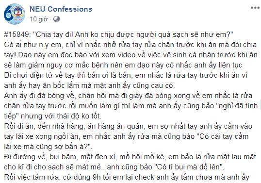 Trần đời chưa có ai bỏ người yêu chỉ vì bị nhắc đi tắm như anh chàng này-1