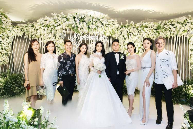 Chỉ là đi dự tiệc cưới thôi, nhiều sao Việt bị chỉ trích vì vô tâm lên đồ lấn lướt cả cô dâu - chú rể-5