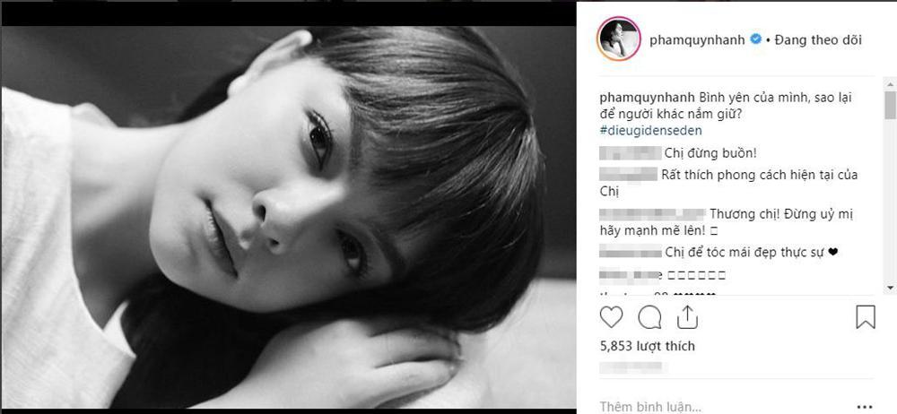 Sau nước mắt, Phạm Quỳnh Anh chưa hết ưu tư: Bình yên của mình, sao để người khác nắm giữ-1