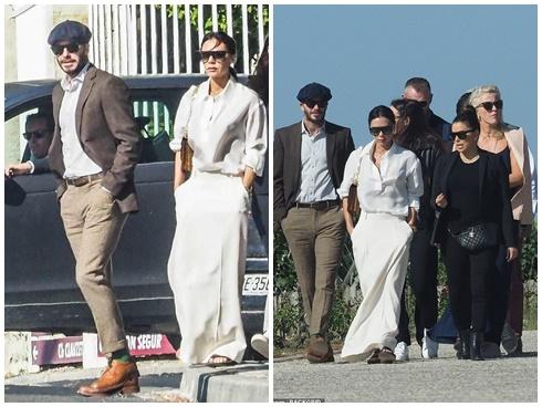 Vợ chồng David Beckham bảnh bao đi chơi cùng hội bạn thân nổi tiếng