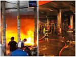 Hà Nội: Lính cứu hỏa phá cửa kính dập tắt đám cháy tại khu chung cư trong đêm-2