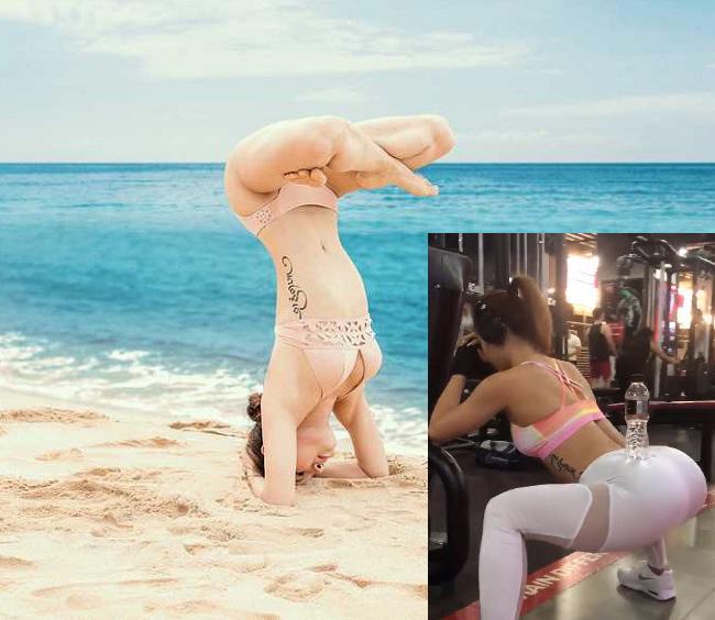 Nâng người nặng 74kg dễ như bỡn, đây là bí kíp giúp Phương Trinh Jolie sở hữu vòng 3 gần 1m-1
