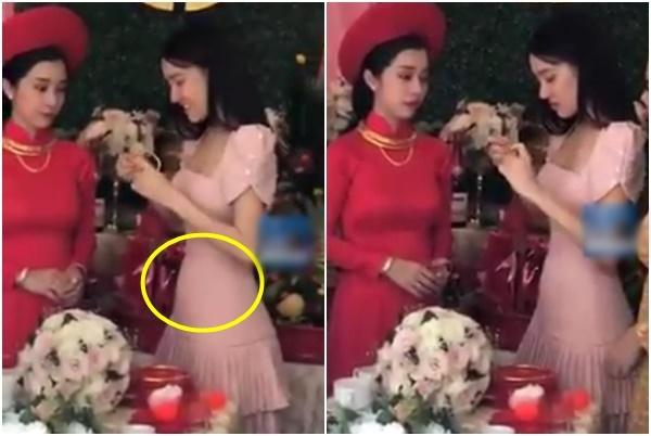 Nhã Phương phủ nhận tin đồn bác sĩ bảo cưới nhưng qua mỗi bức ảnh, bụng cô ấy lại cứ to lên từng ngày-3