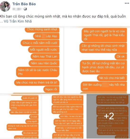 Là chị em trên bến dưới thuyền nhưng chỉ vì 1 tin nhắn, Kim Nhã bị BB Trần chửi sấp mặt đúng sinh nhật tuổi 28-4