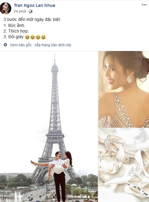 Trước đám cưới 1 ngày, Lan Khuê bật mí 3 bước quan trọng để đón giờ G-1