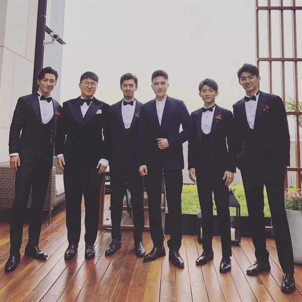 Dàn mỹ nam Hoa ngữ làm phù rể: Người make-up đẹp trai ngời ngời, người mặc váy sẵn sàng quẩy banh nóc-7