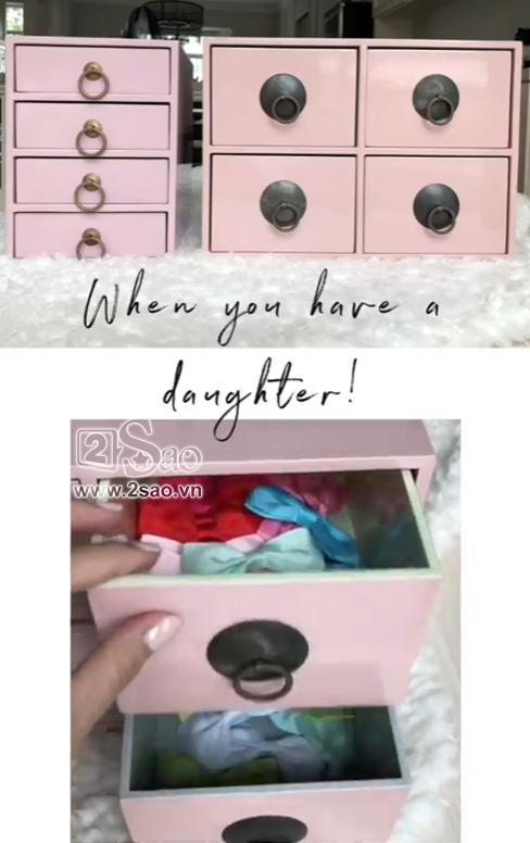 Tiểu công chúa vừa tròn 1 tuổi, Tăng Thanh Hà làm điệu cho con bằng tủ phụ kiện nhiều không đếm xuể-8