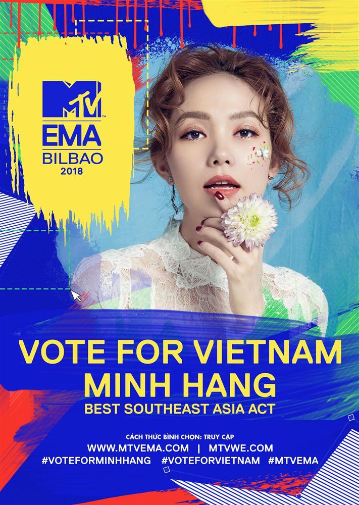 Minh Hằng đại diện Việt Nam tại giải thưởng âm nhạc hàng đầu thế giới MTV EMA 2018-1