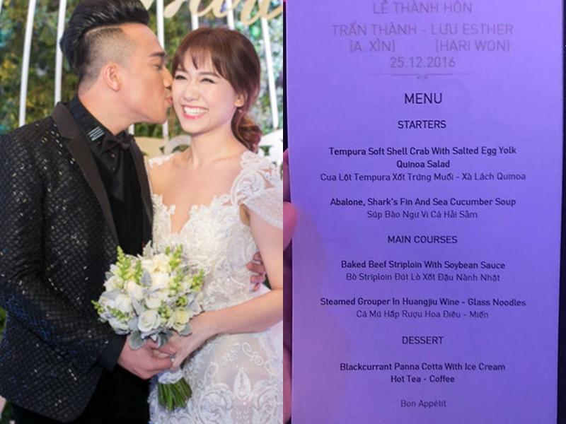 Thực đơn đám cưới xa hoa của Lan Khuê khiến khách mời xuýt xoa với đủ sơn hào hải vị-10