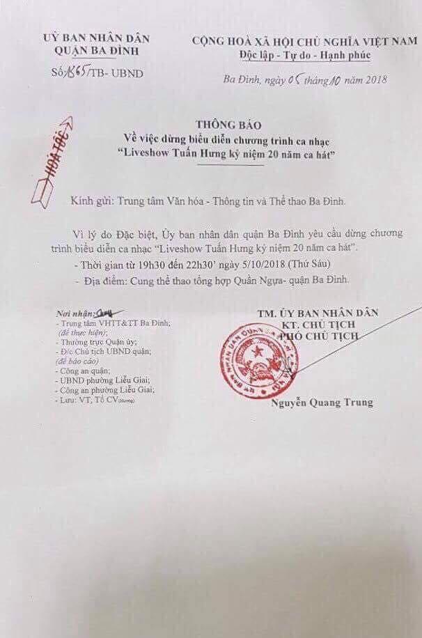 Ngay trước giờ G liveshow tối nay, Tuấn Hưng chết sững vì chương trình bị hủy với lời giải thích khó tin-2