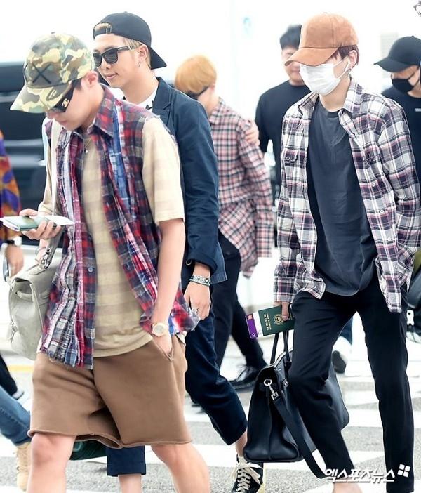 BTS, Joy và loạt sao Hàn gợi ý phong cách thời trang sân bay ấn tượng cho mùa thu-2