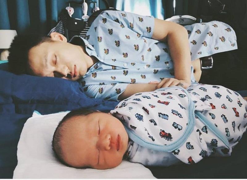 Lộ diện con trai quý tử giống bố như hai giọt nước của Nhật Anh Trắng-3