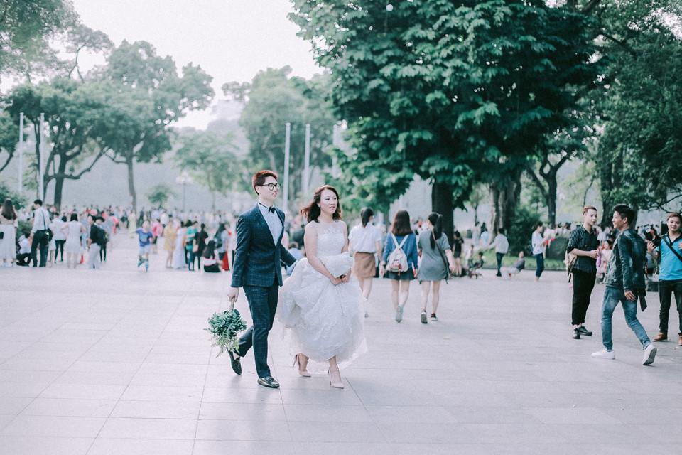 Khoảnh khắc yên bình trong tiết thu Hà Nội ngày cuối tuần-4