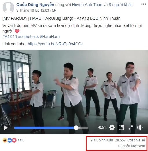 Chỉ làm chơi, parody Haru Haru đúng chất nhất quỷ nhì ma của nhóm nam sinh cán mốc hơn 1,3 triệu lượt xem-1