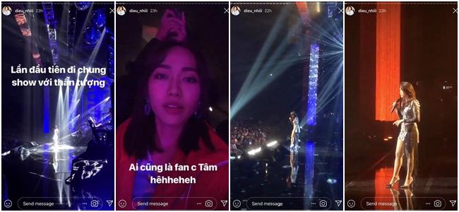 Lộ diện fan cuồng nhảy điên loạn trong cánh gà khi Mỹ Tâm đang hát-4