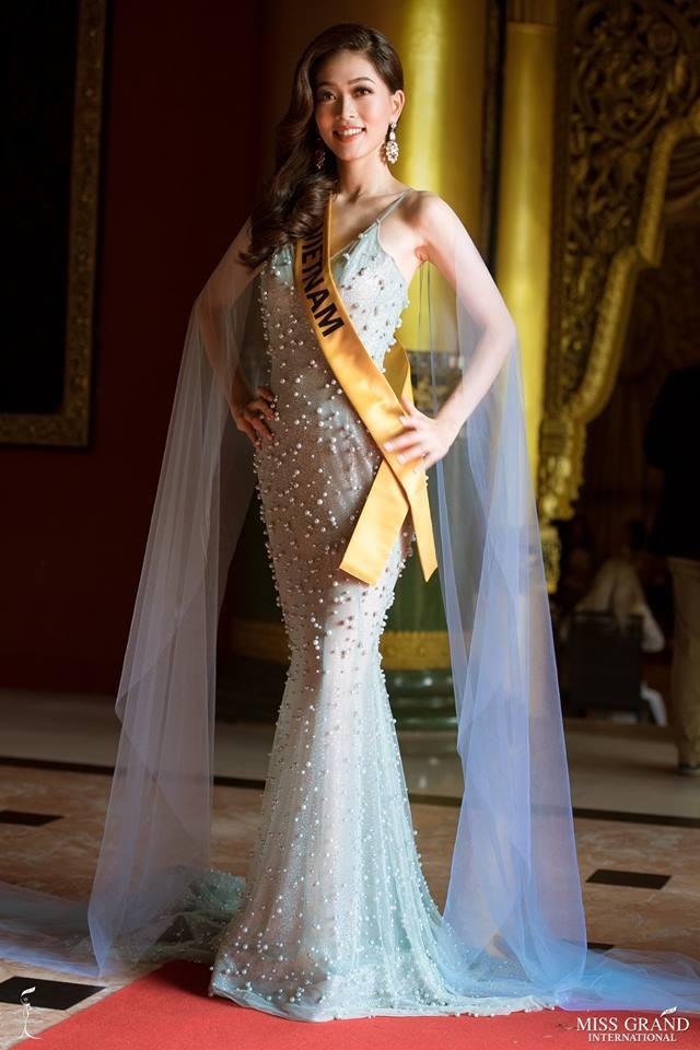 Không chỉ giới thiệu đầy khí chất, Bùi Phương Nga còn tung váy xuất thần tại Miss Grand International 2018-6