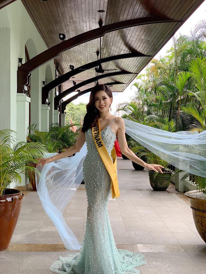 Không chỉ giới thiệu đầy khí chất, Bùi Phương Nga còn tung váy xuất thần tại Miss Grand International 2018-8