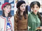 Mũ beret cổ điển 'phủ sóng' tủ đồ sao Hàn mùa thu 2018