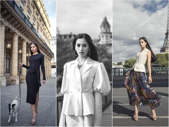 Trần Tiểu Vy thể hiện đẳng cấp hoa hậu khi biến 3 set đồ bình thường trở nên sang chảnh ngút ngàn