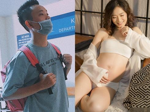Khoe hành trang đưa vợ đi đẻ, JustaTee và hotgirl Trâm Anh bị soi chuyện 'ăn cơm trước kẻng'