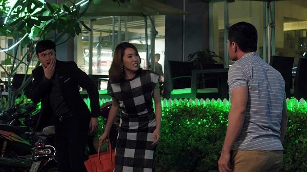 Gạo nếp gạo tẻ tập 69: Thúy Ngân hứng trọn cú tát trời giáng của chồng vì dám công khai hôn tình nhân-3