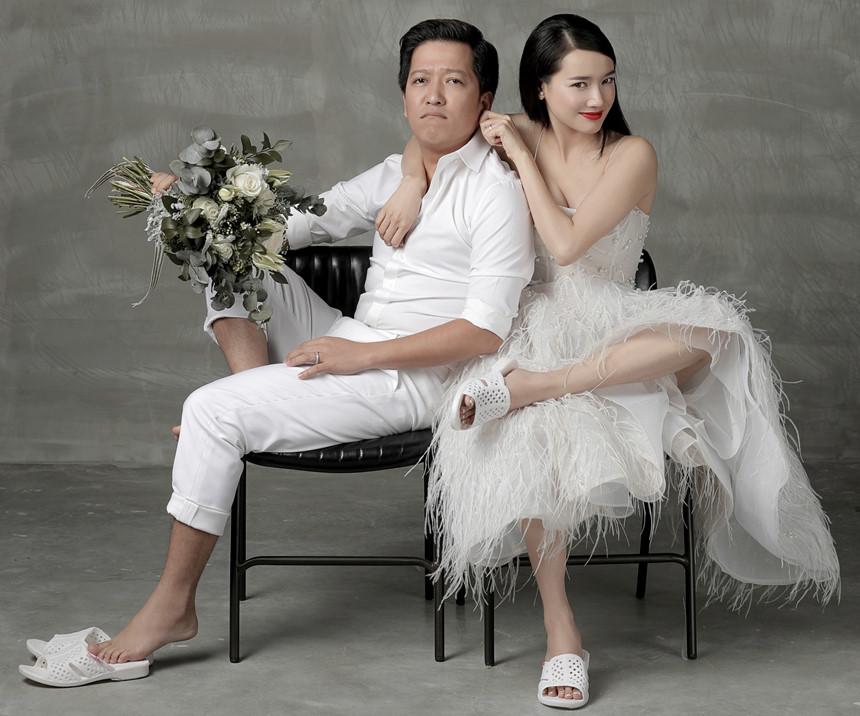 Ngoài Sĩ Thanh Oh my chuối, chưa cô dâu nào dám chơi trội biến bodysuit xuyên thấu thành váy cưới-6