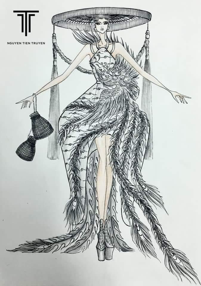 Bùi Phương Nga đẹp nghẹn lời trong bộ quốc phục Ngũ Phụng Tề Phi tại Miss Grand International 2018-7