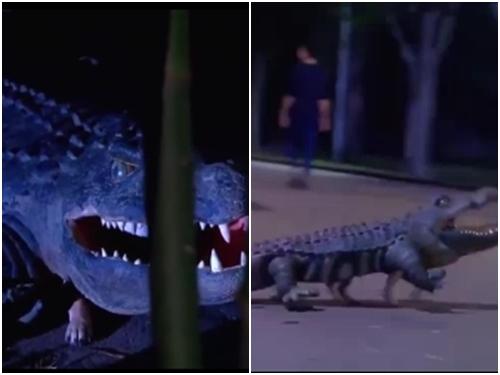 Ớn lạnh cảnh chích điện giết cá sấu ở thủ phủ đá đỏ-7