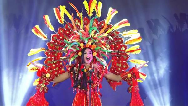 Bùi Phương Nga tỏa sáng với màn trình diễn quốc phục Ngũ Phụng Tề Phi tại Miss Grand International 2018-21