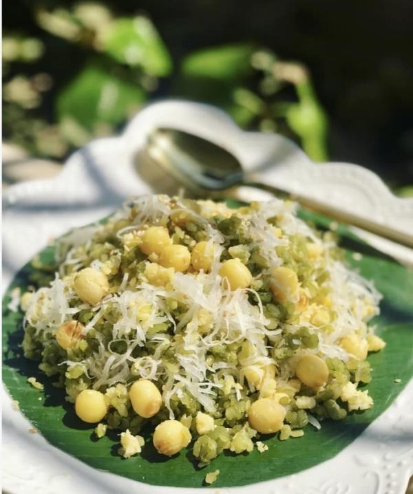 Xôi cốm hạt sen dẻo ngọt lưu trọn hương vị mùa thu-3