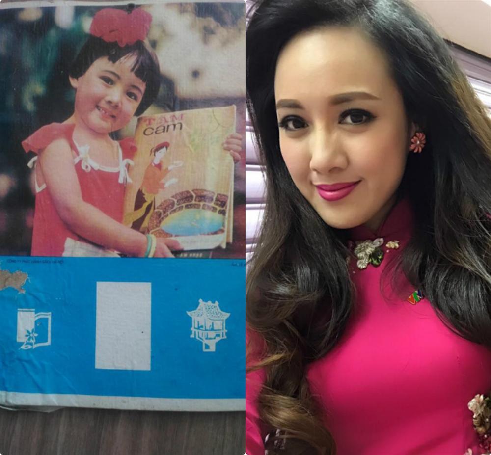 Lộ ảnh thời tấm bé, ai cũng ngỡ ngàng trước nhan sắc đẹp từ trong trứng của BTV Hoài Anh-3