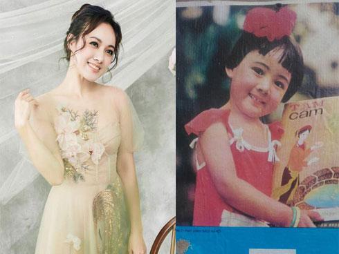 Lộ ảnh thời tấm bé, ai cũng ngỡ ngàng trước nhan sắc 'đẹp từ trong trứng' của BTV Hoài Anh