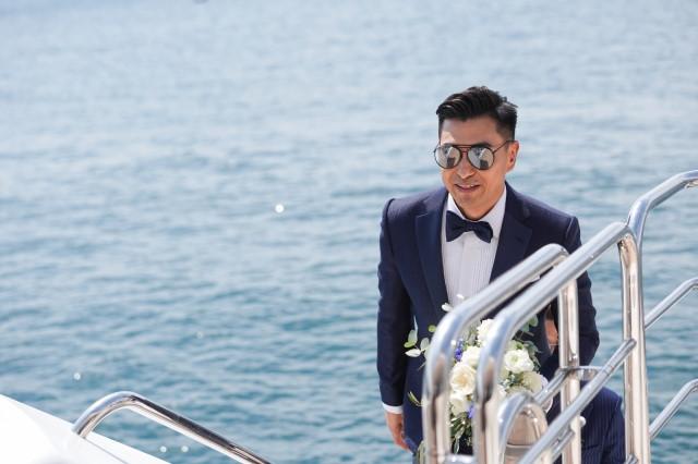 Lễ cưới trên du thuyền của tài tử TVB và người đẹp kém 13 tuổi-3