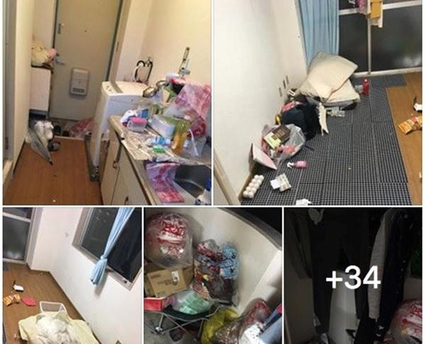 Nhan sắc có thừa nhưng ở bẩn vô đối, cô gái bị chủ nhà trọ kể tội ra đi âm thầm để lại toàn rác với phân-2