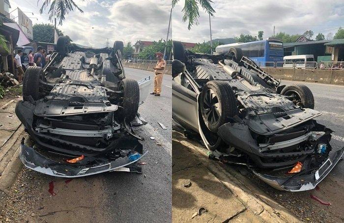 Phó giám đốc Sở TN&MT Đà Nẵng đâm xe lật ngửa, vợ tử vong-2