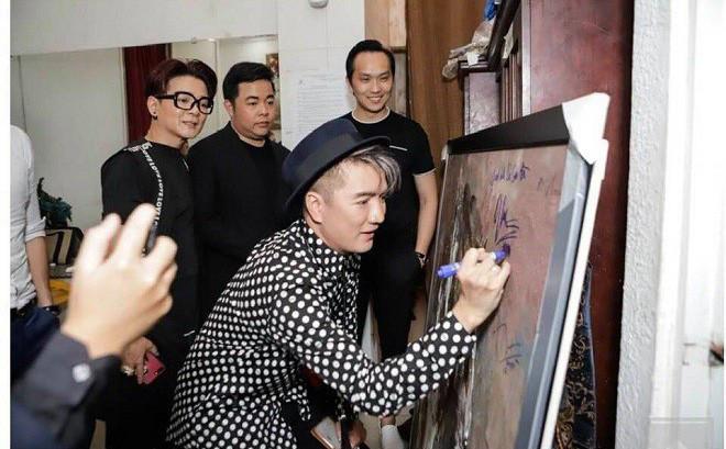 Vũ Hà thanh minh vụ nghệ sĩ bị chỉ trích khi ký tên lên tranh-1