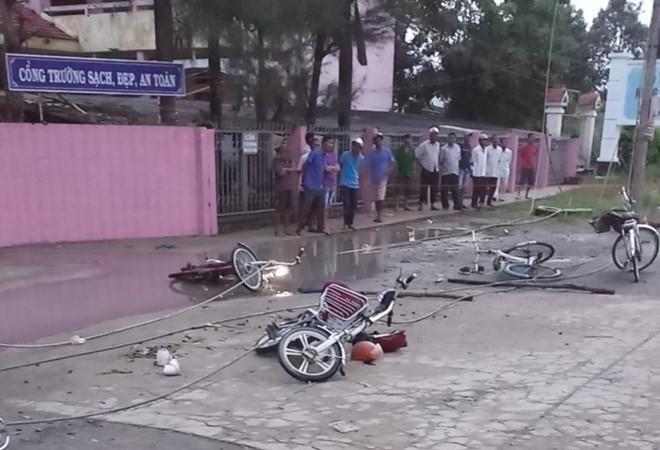 Ai chịu trách nhiệm khi 2 học sinh bị điện giật tử vong?-1