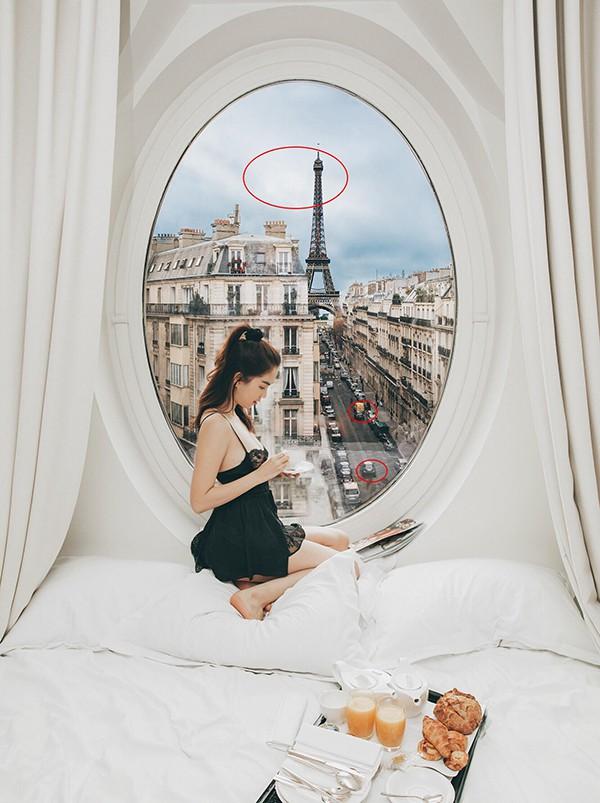 Bị mỉa mai chỉ vì sống ảo mà cả nước Pháp phải ngủ yên, Ngọc Trinh thách: Cứ qua Paris chụp rồi biết-3