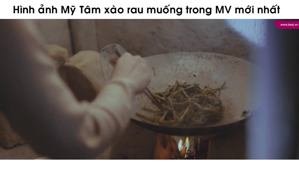 Đã một năm kể từ ngày Mỹ Tâm nổi đình đám với món rau muống xào cháy đen-6