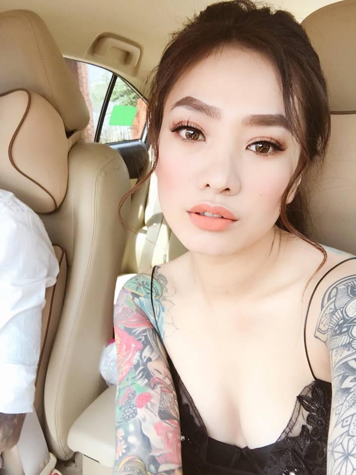 Gây bão với bức ảnh xăm kín 2 tay nhưng ngoại hình cực xinh đẹp của cô dâu mới là điều người khác xiêu lòng-10