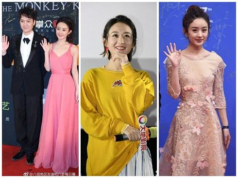 Thân hình quá gầy gò khiến Triệu Lệ Dĩnh mặc đồ hiệu cũng bị ví như hàng online